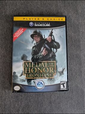 Nintendo Gamecube Medal of Honor Frontline Video Game 🎮